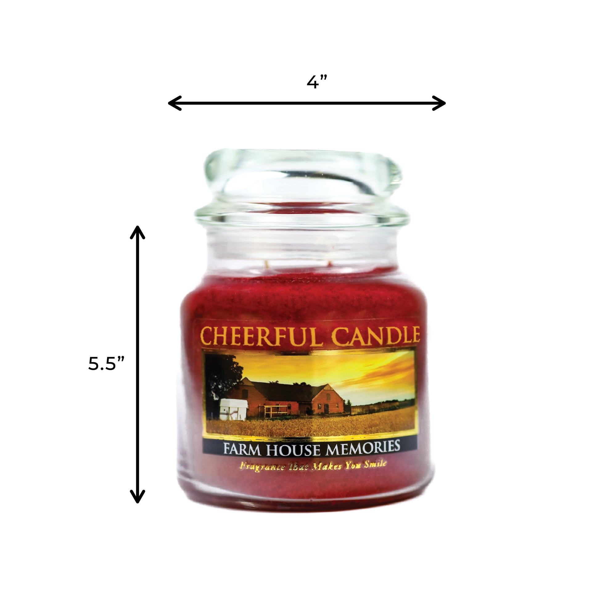 Farm House Memories - 16 oz Cheerful Candle
