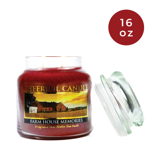 Farm House Memories - 16 oz Cheerful Candle