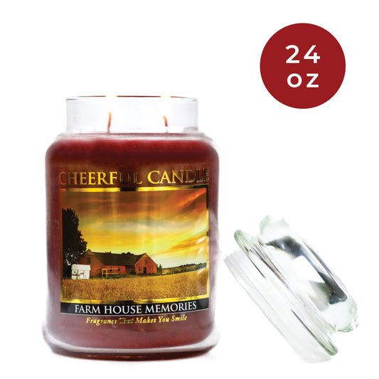 Farm House Memories - 24 oz Cheerful Candle