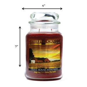 Farm House Memories - 24 oz Cheerful Candle