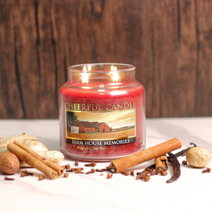 Farm House Memories - 16 oz Cheerful Candle