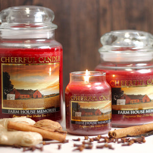 Farm House Memories - 16 oz Cheerful Candle