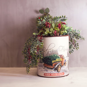 Balsam Fir - Farm Fresh Jar Planter