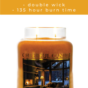 Fireside Escape - 24 oz Cheerful Candle