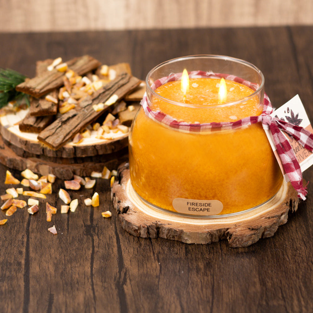 Fireside Escape - 22 oz Mama Candle - Product Image by A Cheerful Giver