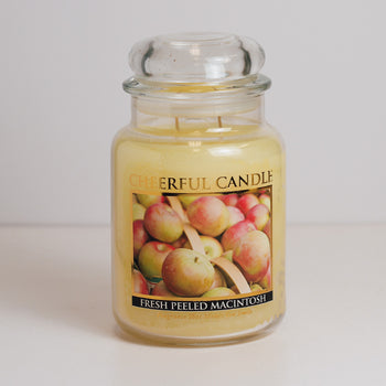 Fresh Peeled Macintosh - 24 oz Cheerful Candle