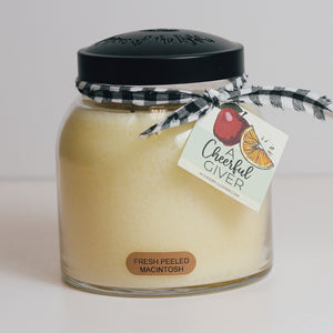 Fresh Peeled Macintosh - 34 oz Papa Candle