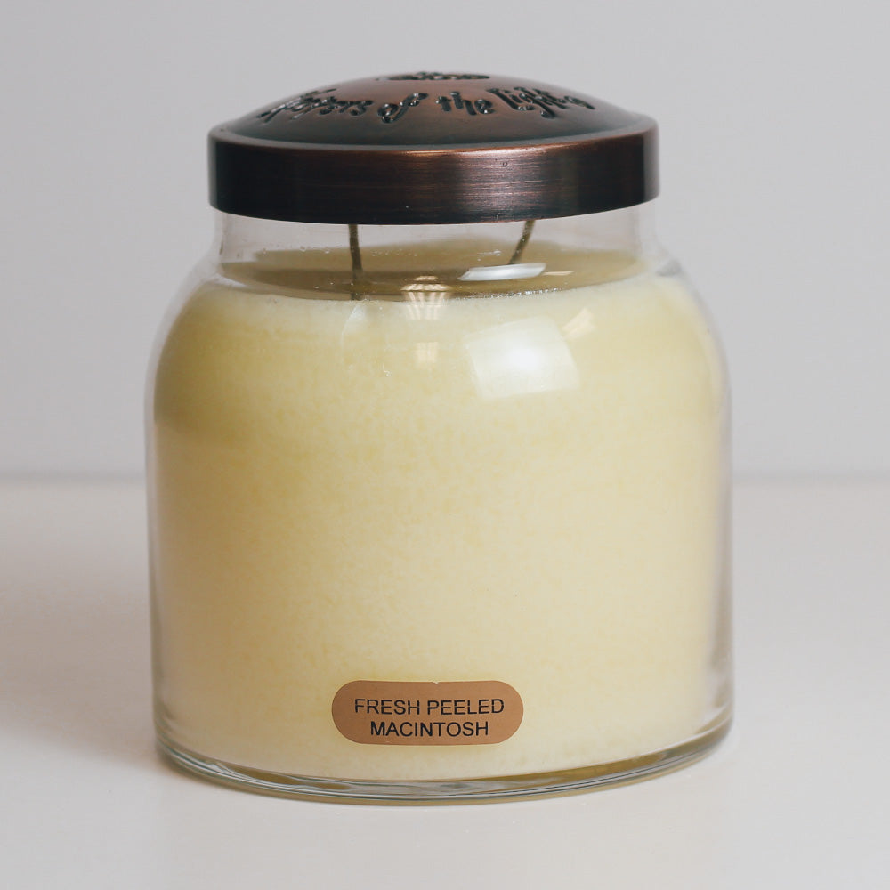 Fresh Peeled Macintosh - 34 oz Papa Candle