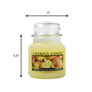 Fresh Peeled Macintosh - 16 oz Cheerful Candle