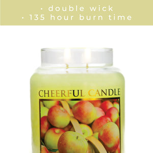 Fresh Peeled Macintosh - 24 oz Cheerful Candle