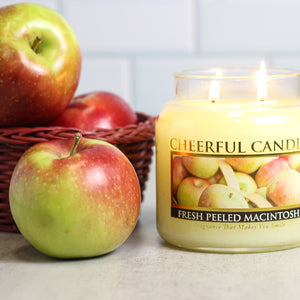 Fresh Peeled Macintosh - 16 oz Cheerful Candle