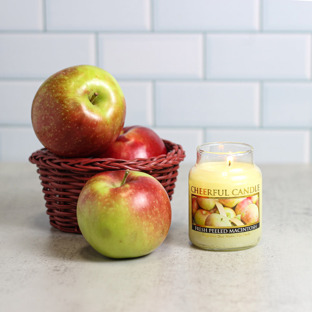 Fresh Peeled Macintosh - 6 oz Cheerful Candle