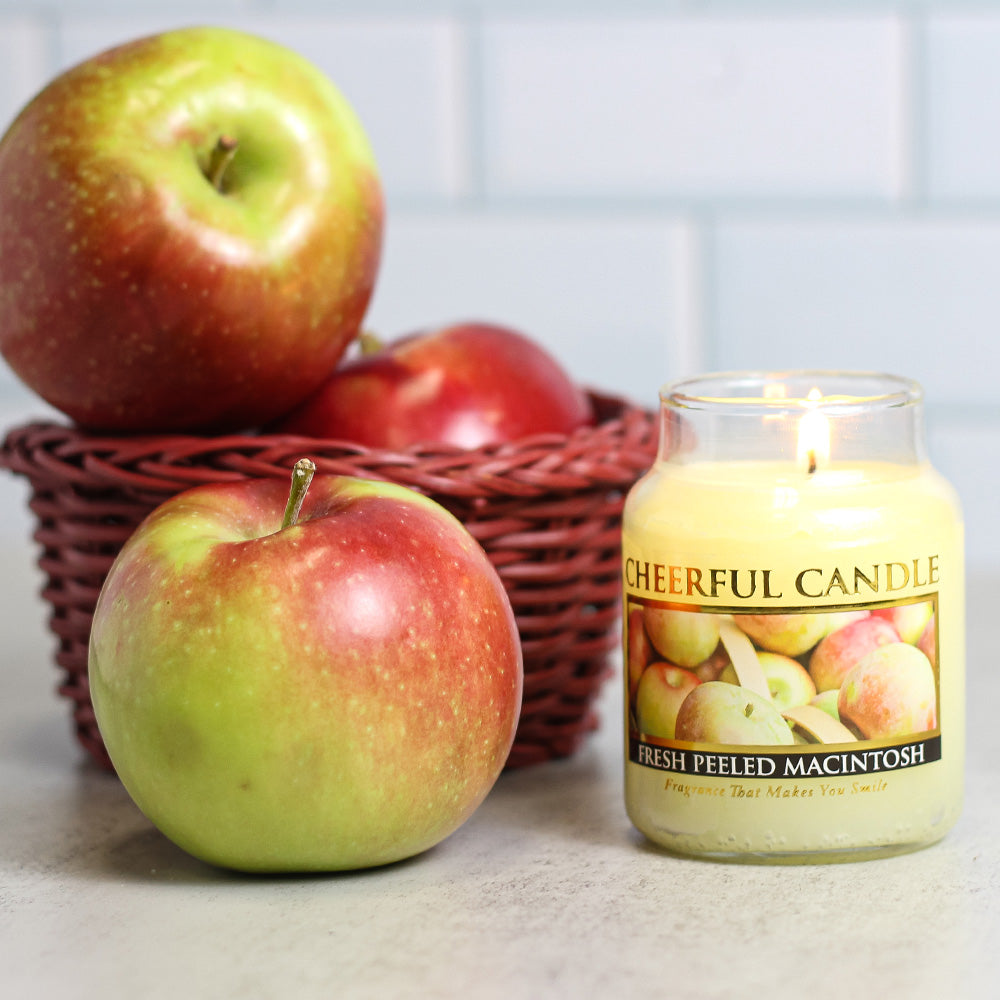 Fresh Peeled Macintosh - 6 oz Cheerful Candle