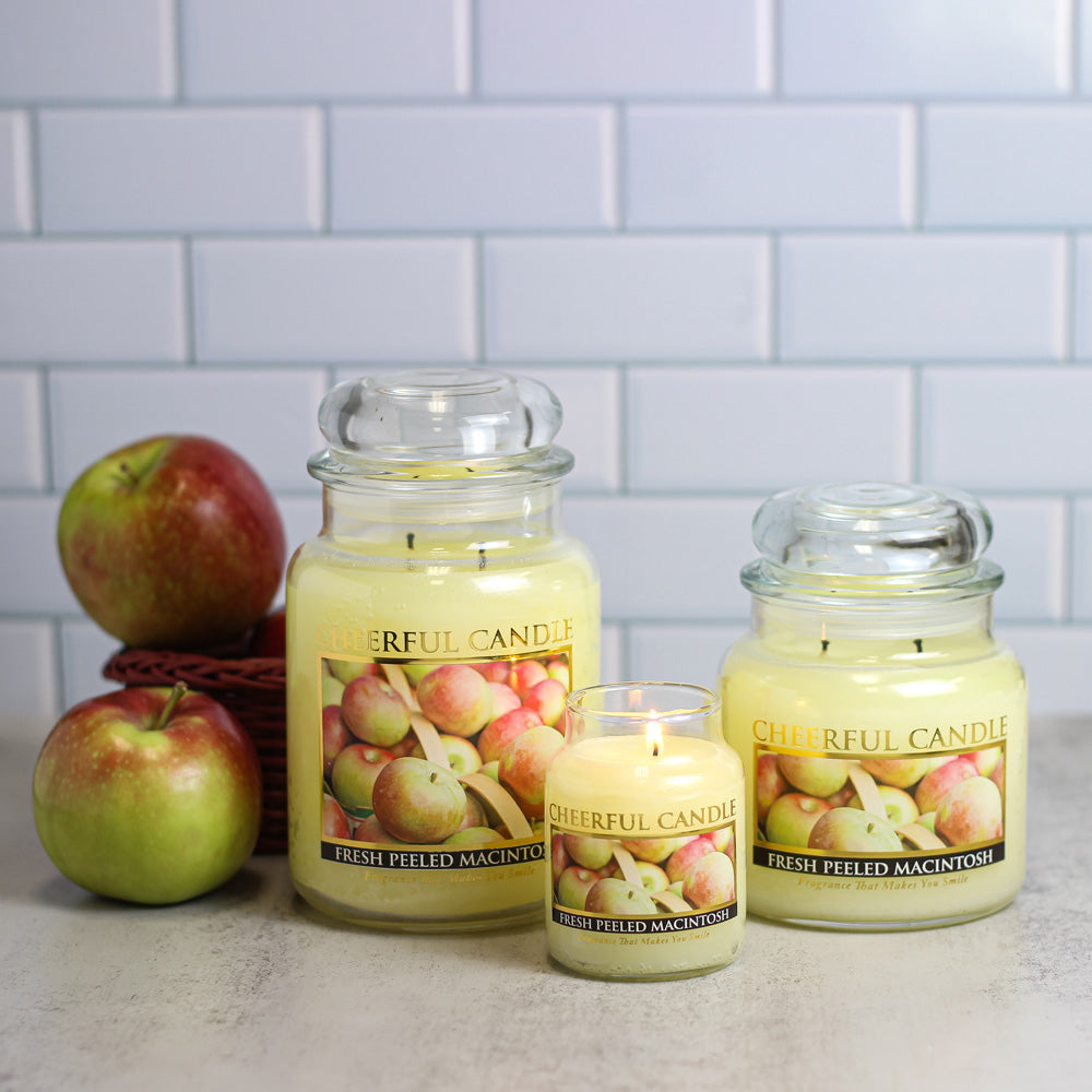 Fresh Peeled Macintosh - 16 oz Cheerful Candle