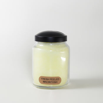Fresh Peeled Macintosh Scented Candle - 6 oz, Single Wick, Baby Jar