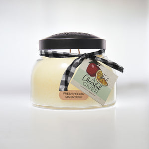 Fresh Peeled Macintosh Scented Candle - 22 oz, Double Wick, Mama Jar