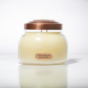 Fresh Peeled Macintosh Scented Candle - 22 oz, Double Wick, Mama Jar