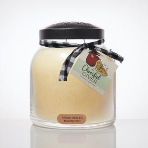 Fresh Peeled Macintosh Scented Candle - 34 oz, Double Wick, Papa Jar