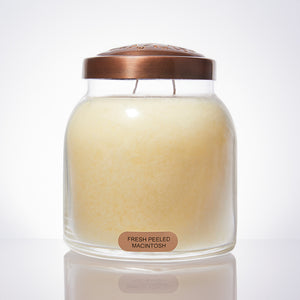 Fresh Peeled Macintosh Scented Candle - 34 oz, Double Wick, Papa Jar