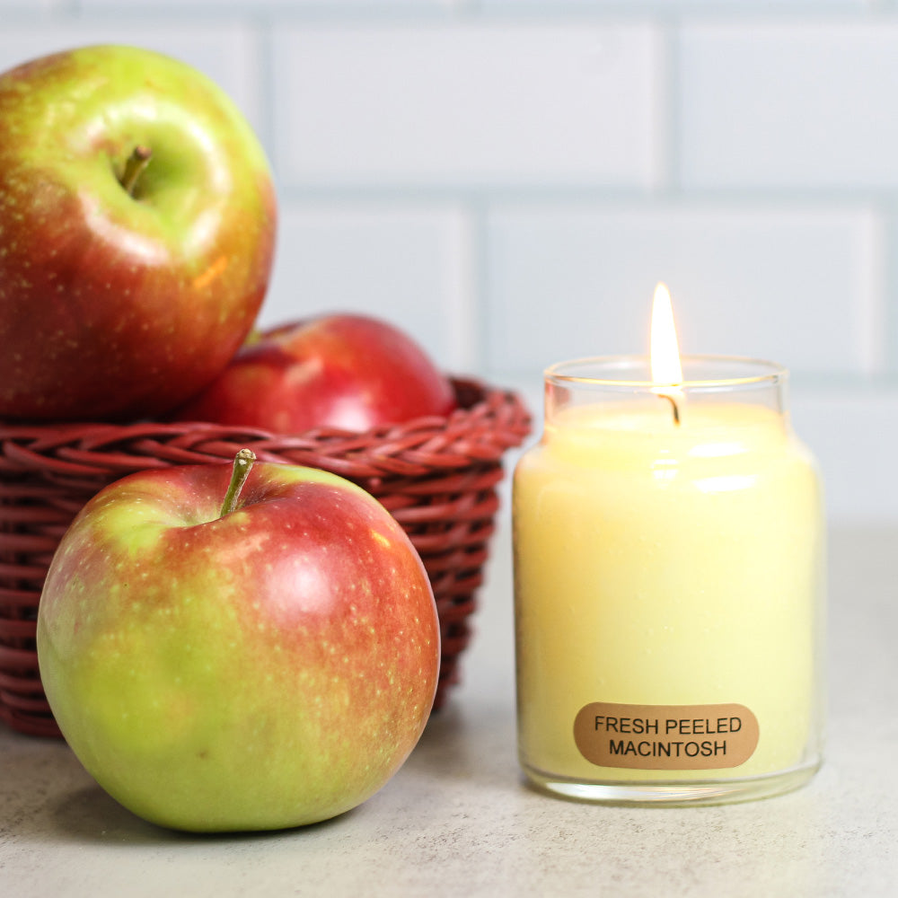 Fresh Peeled Macintosh - 6 oz Baby Candle