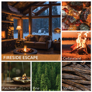 Fireside Escape - 16 oz Cheerful Candle