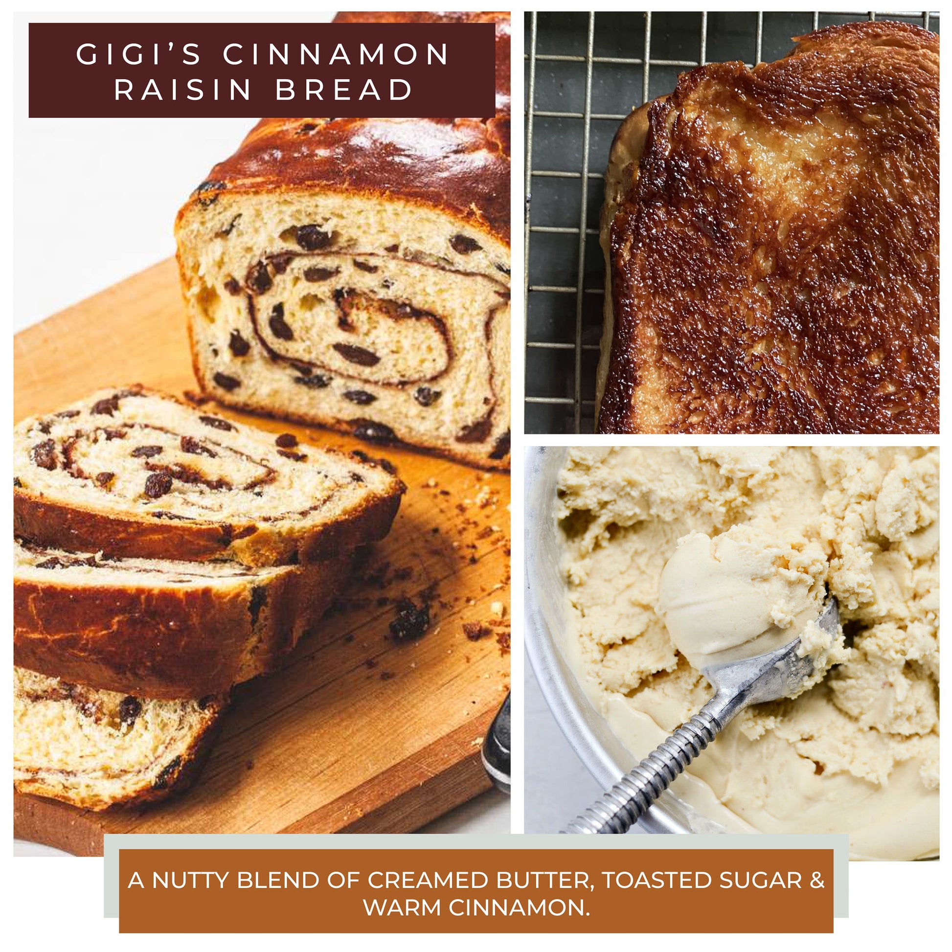 GiGi's Cinnamon Raisin Bread - 22 oz Mama Jar