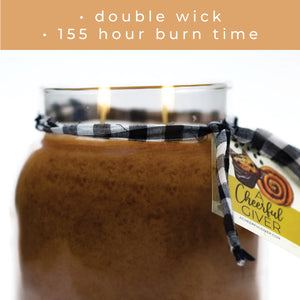 GiGi's Cinnamon Raisin Bread - 34 oz Papa Candle