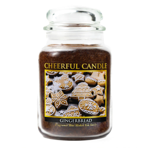 Gingerbread - 24 oz Cheerful Candle