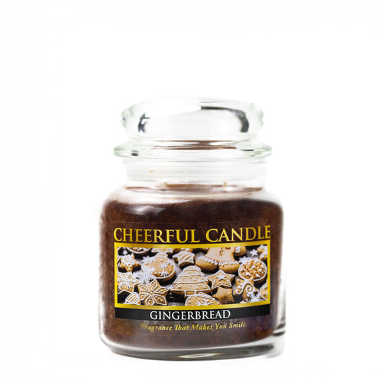 Gingerbread - 16 oz Cheerful Candle