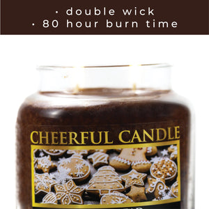 Gingerbread - 16 oz Cheerful Candle