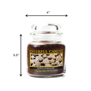 Gingerbread - 16 oz Cheerful Candle
