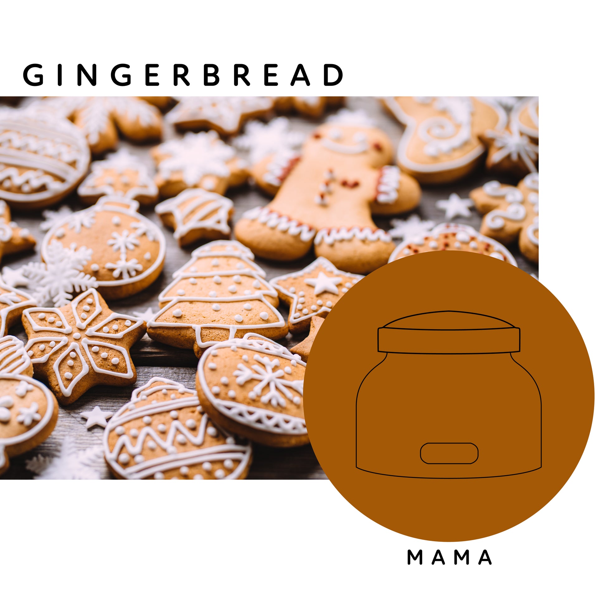 Gingerbread - 22 oz Mama Candle