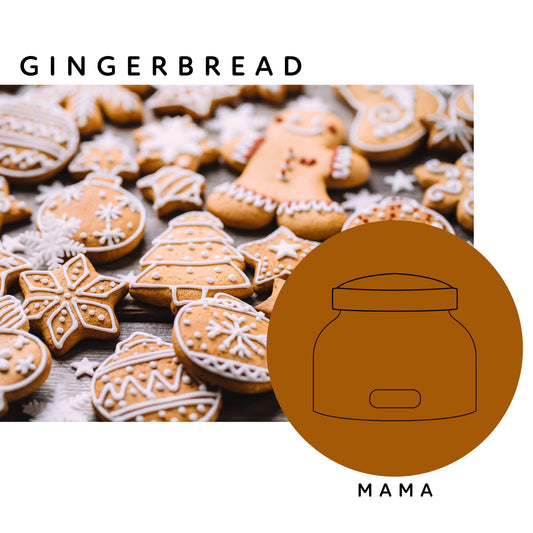 Gingerbread - 22 oz Mama Candle