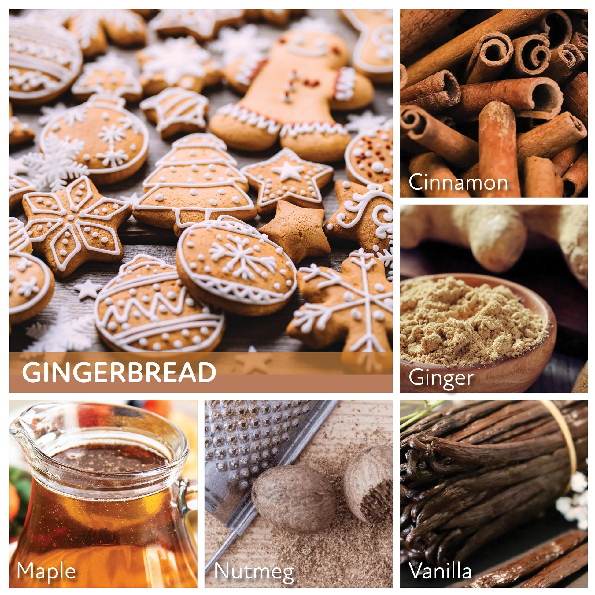 Gingerbread - 34 oz Papa Candle
