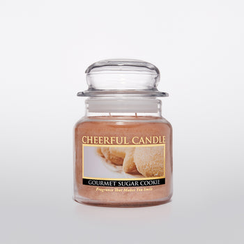 Gourmet Sugar Cookie Scented Candle -16 oz, Double Wick, Cheerful Candle