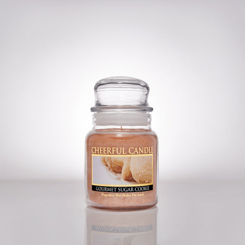 Gourmet Sugar Cookie Scented Candle - 6 oz, Single Wick, Cheerful Candle
