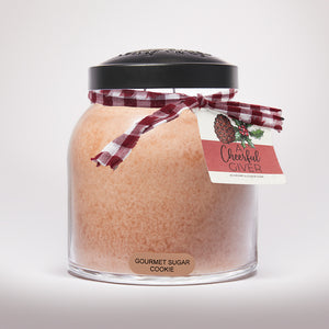 Gourmet Sugar Cookie Scented Candle - 34 oz, Double Wick, Papa Jar