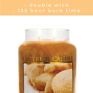 Gourmet Sugar Cookie - 24 oz Cheerful  Candle