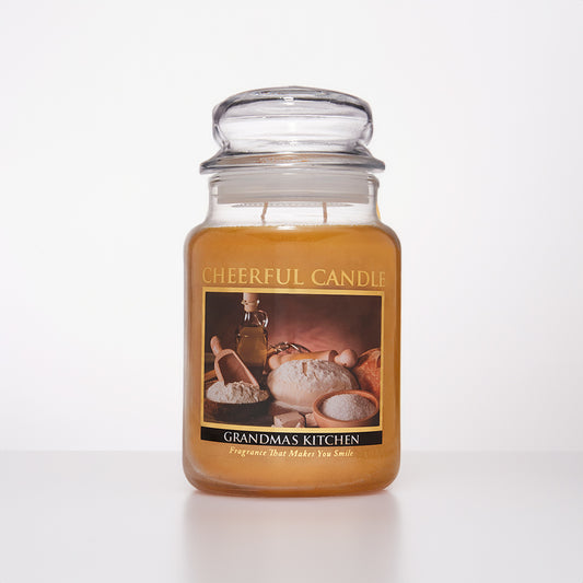 Grandma's Kitchen Scented Candle -24 oz, Double Wick, Cheerful Candle