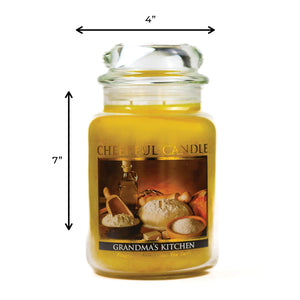 Grandma's Kitchen - 24 oz Cheerful Candle