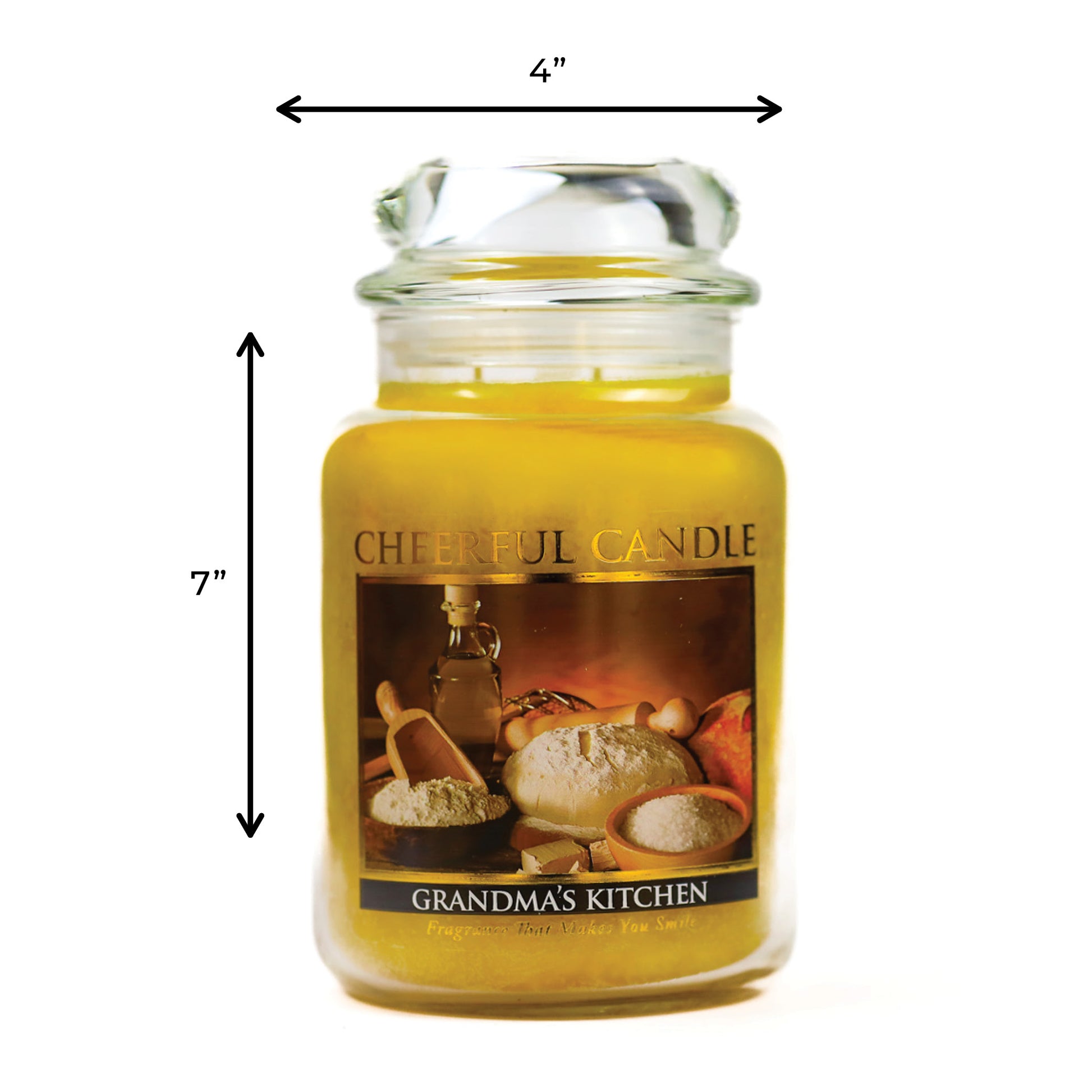 Grandma's Kitchen - 24 oz Cheerful Candle