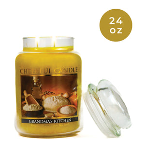 Grandma's Kitchen - 24 oz Cheerful Candle
