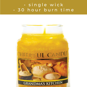 Grandma's Kitchen - 6 oz Cheerful Candle