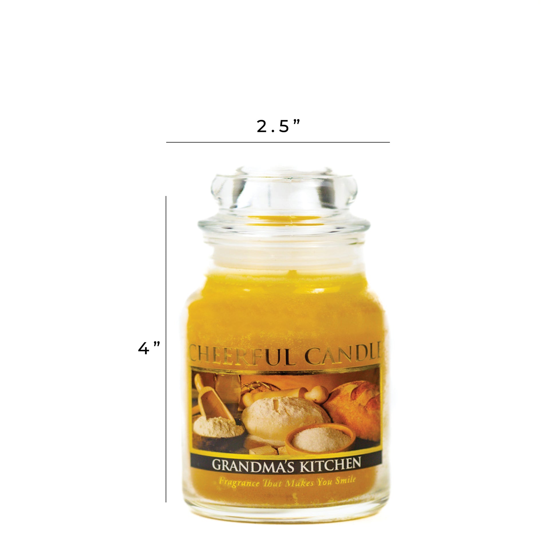 Grandma's Kitchen - 6 oz Cheerful Candle