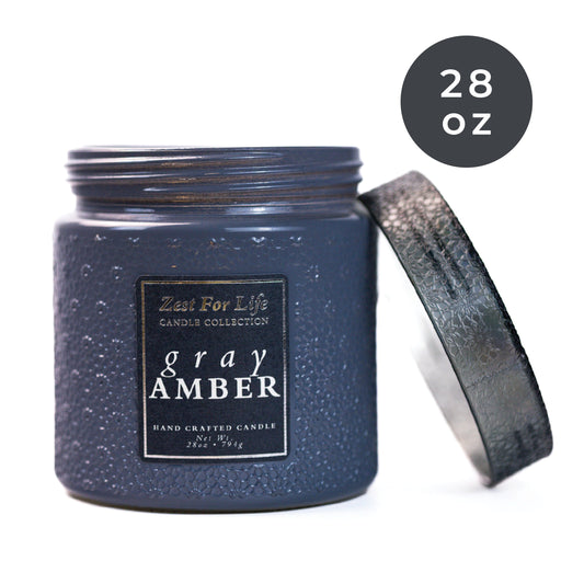 Gray Amber - Zest For Life Candle