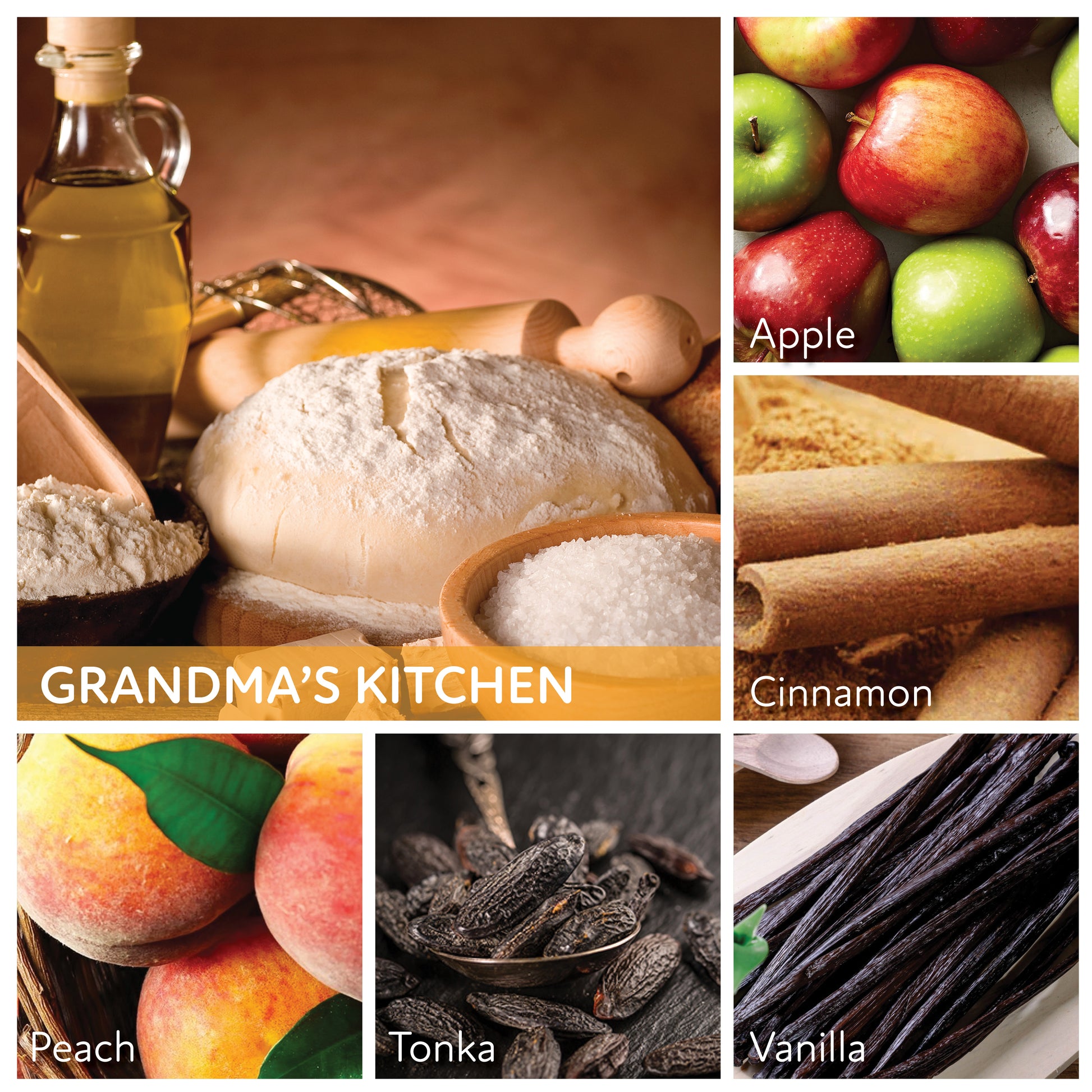 Grandma's Kitchen - 34 oz Papa Candle