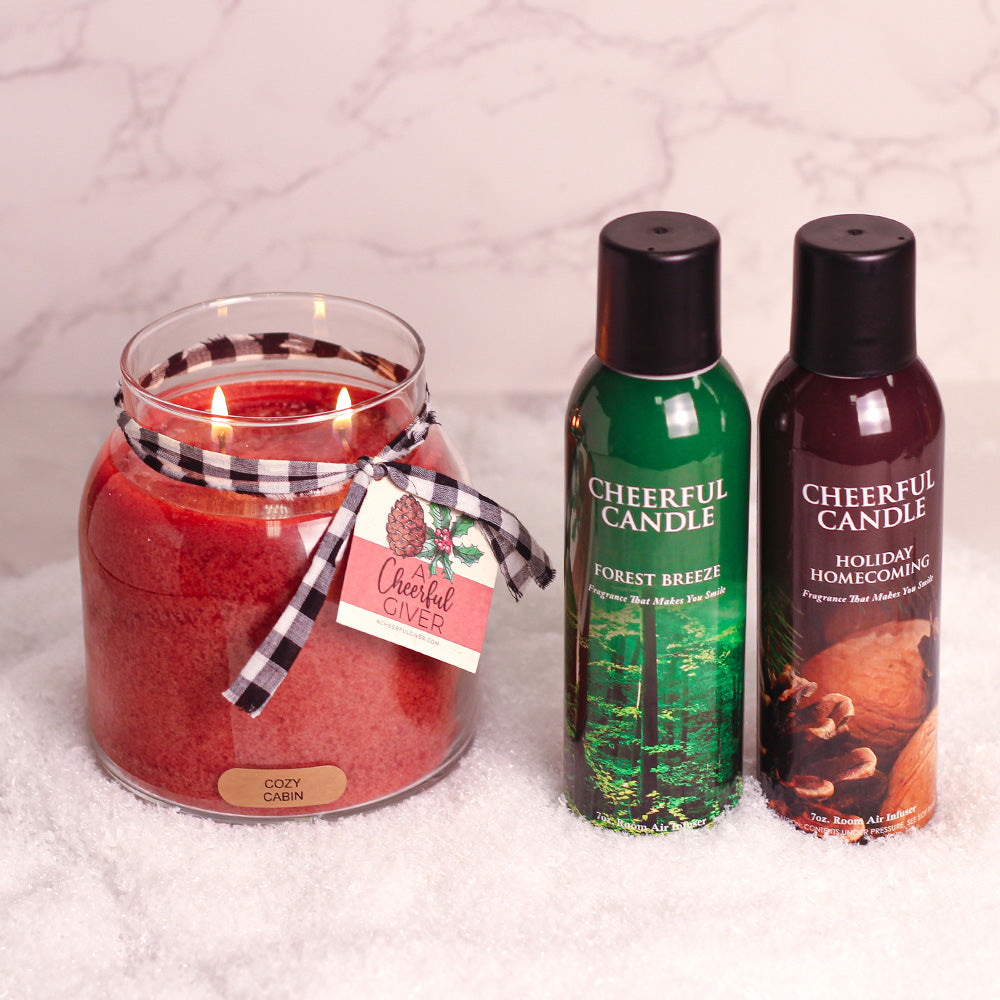 Winter Lodge Papa & Room Spray - Holiday Bundle