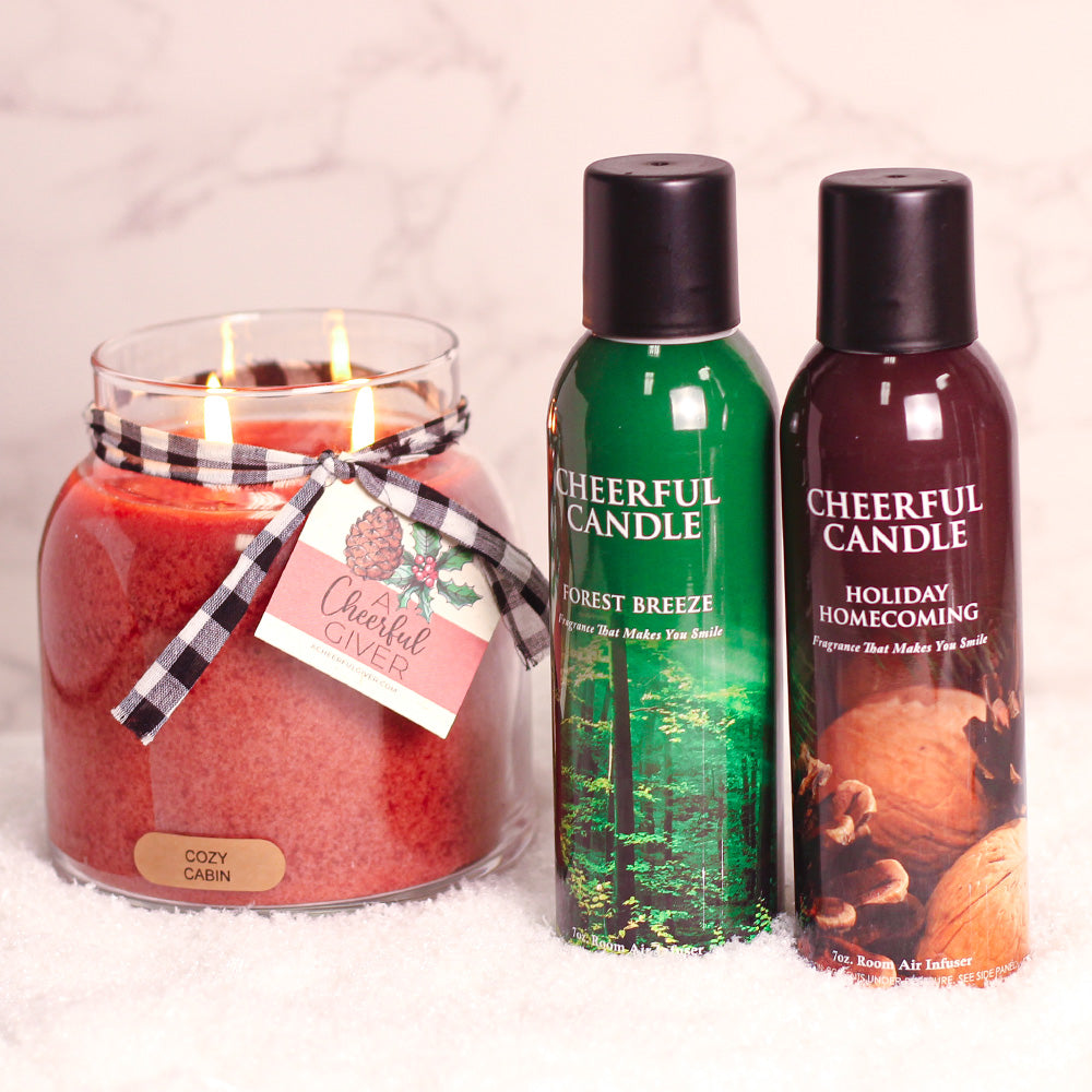 Winter Lodge Papa & Room Spray - Holiday Bundle