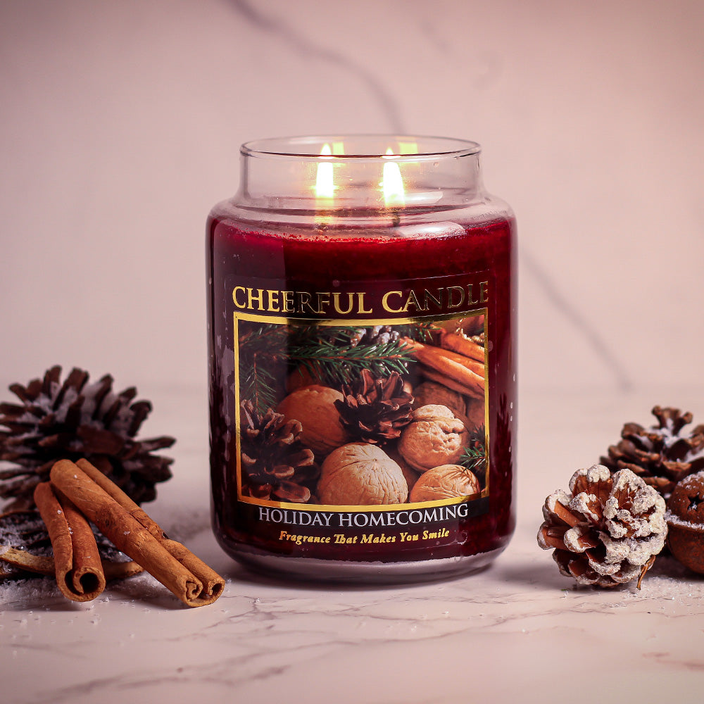 Holiday Homecoming - 24 oz Cheerful Candle