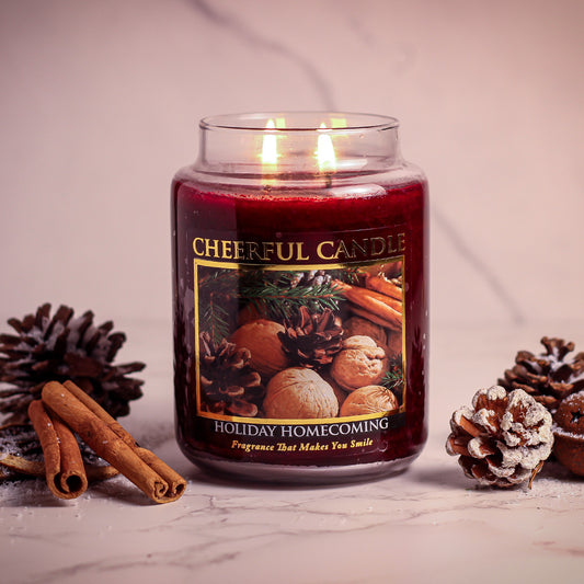 Holiday Homecoming - 24 oz Cheerful Candle